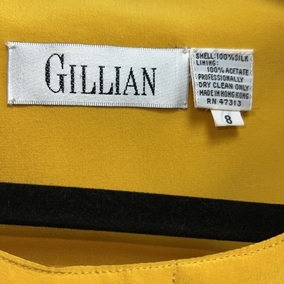 Gillian Silk Wrap Crepe Haute Couture Wrap Dress Vintage 80s - Picture 5 of 17